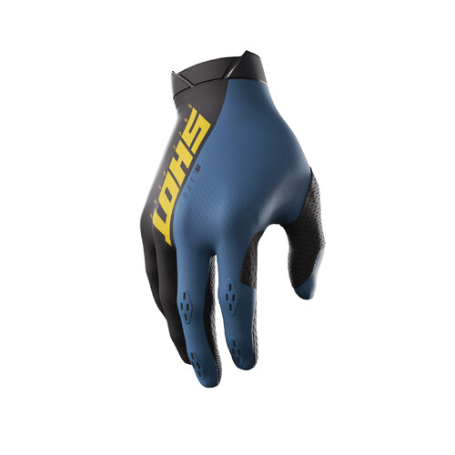 Shot Lite Blue Gloves [Size:SM]