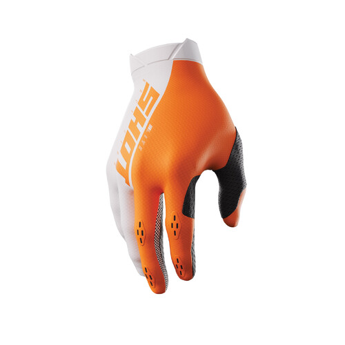 Shot Lite Neon Orange Gloves [Size:SM]