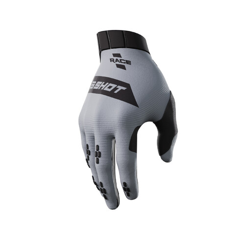 Shot Race Grey Gloves [Size:SM]