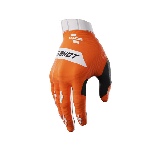 Shot Race Orange Gloves [Size:SM]