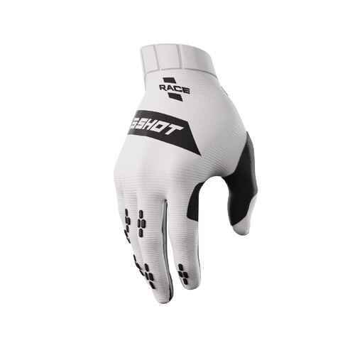 Shot Race White Gloves [Size:SM]