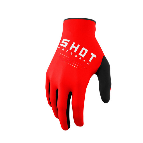 Shot Raw Red Gloves [Size:SM]