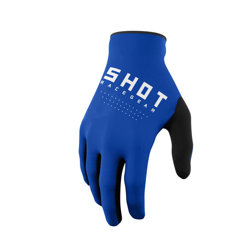Shot Raw Royal Blue Gloves [Size:SM]