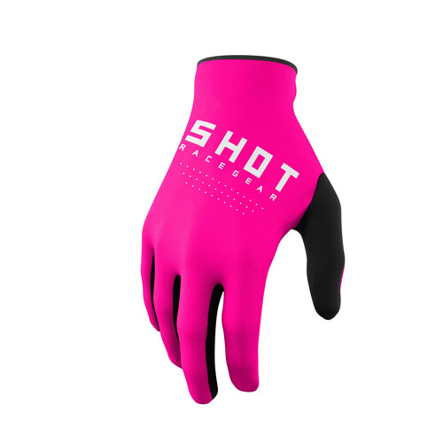 Shot Raw Pink Kids Gloves [Size:XS]