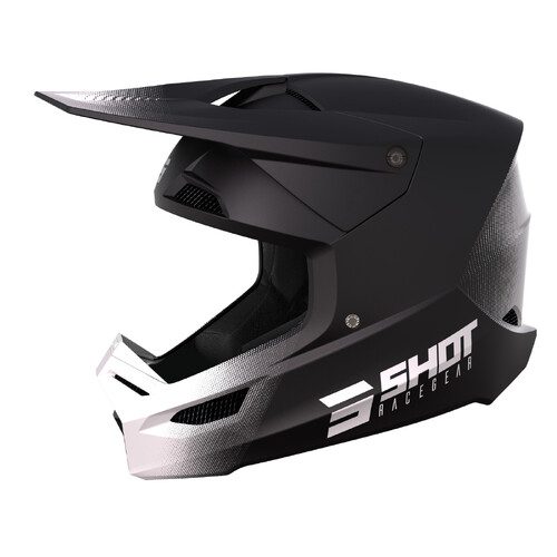 Shot Race Raw Matte Black MIPS Helmet [Size:XS]