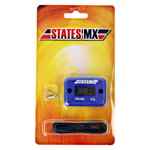 States MX 70-HM1-B Universal Hour Meter Blue