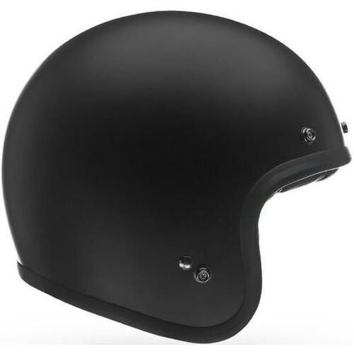 Bell Custom 500 Solid Matte Black Helmet w/Studs [Size:XS]