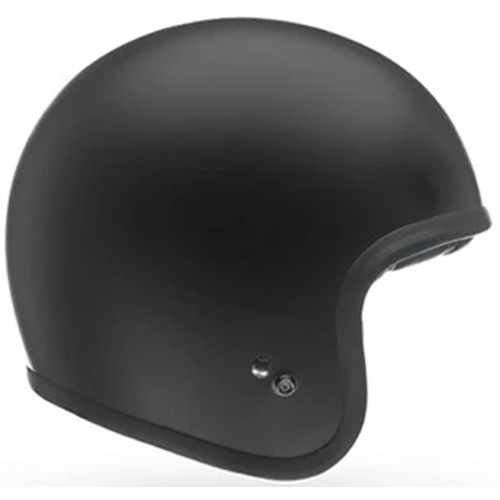 Bell Custom 500 Matte Black Helmet w/No Studs [Size:XS]