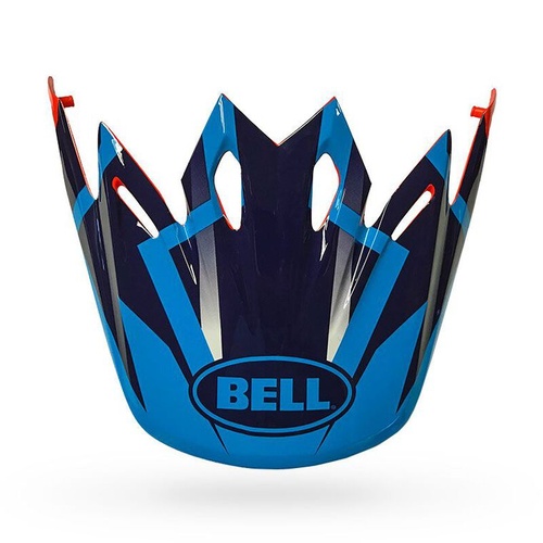 Bell Replacement Peak District Blue/Orange for Moto-9 MIPS Helmets