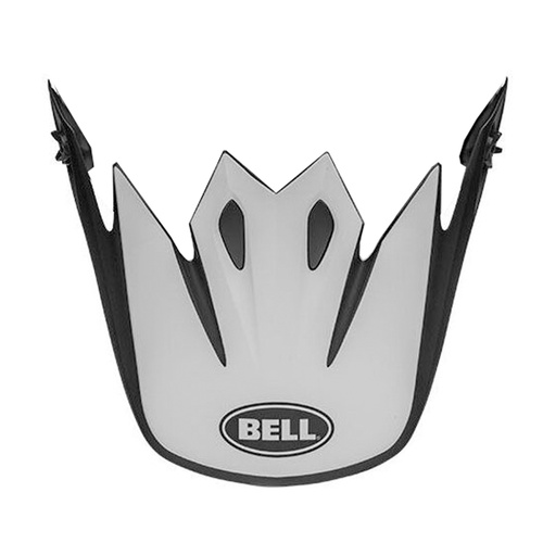 Bell Replacement Peak Presence Black/White for MX-9 Helmets