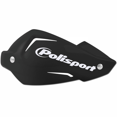 Polisport 75-830-69K Touquet Handguards Black (Replacement Handguard Plastic & Bolt Kit)