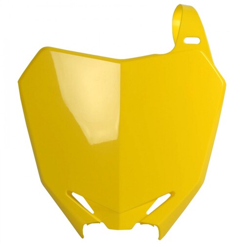 Polisport 75-865-93Y Front Number Plate Yellow for Suzuki RM-Z250 10-17/RM-Z450 08-17 (SS 75-866-27Y)