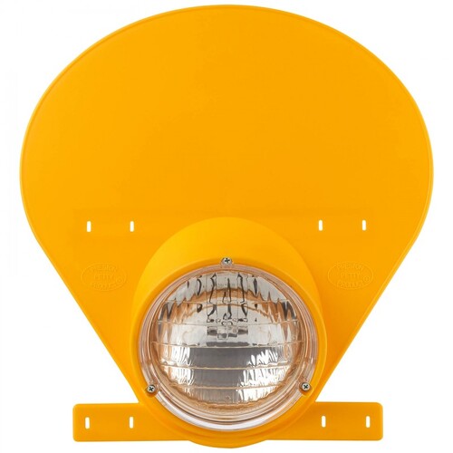 Polisport 75-866-79DY Preston Petty LED Headlight Front Number Plate Dark Yellow