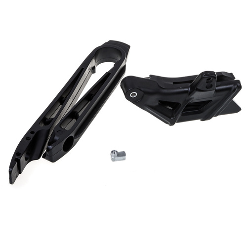 Polisport 75-905-89 Chain Guide & Slider Kit Black for KTM SX/SX-F 07-10
