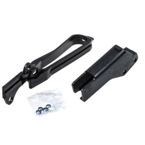 Polisport 75-906-02 Chain Guide & Slider Kit Black for Suzuki RM-Z250 10-11/RM-Z450 07-17