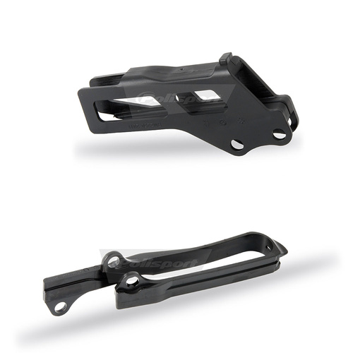 Polisport 75-906-03 Chain Guide & Slider Kit Black for Suzuki RM-Z250 12-18
