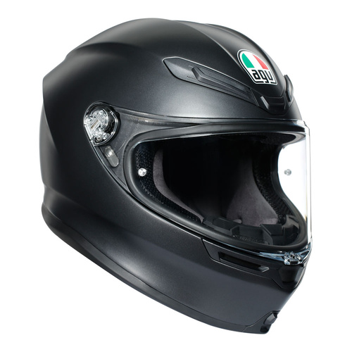 AGV K6 Matte Black Helmet [Size:XS]