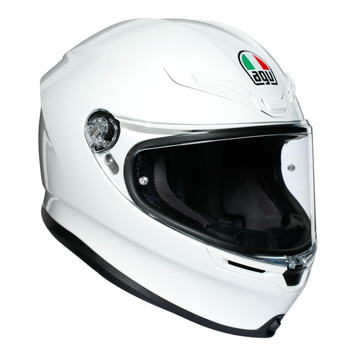 AGV K6 White Helmet [Size:LG]
