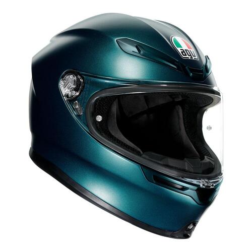 AGV K6 Matte Petrolio Helmet [Size:SM]