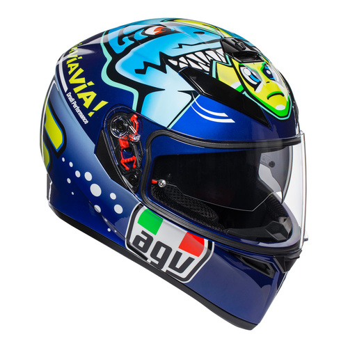 AGV K3 SV Rossi Misano 2015 Helmet [Size:XS]