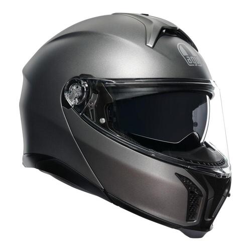 AGV Tourmodular Luna Matte Grey Helmet [Size:XS]