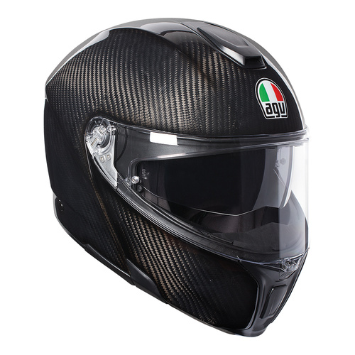 AGV Sportmodular Glossy Carbon Helmet [Size:2XS]
