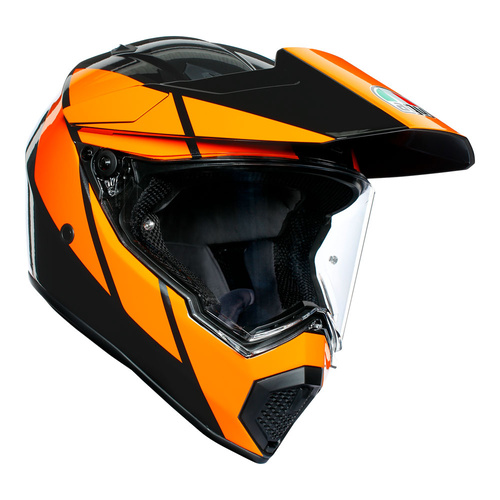 AGV AX9 Trail Gunmetal/Orange Helmet [Size:SM]