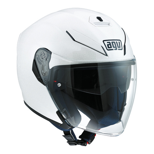 AGV K5 Jet Pearl White Helmet [Size:MS]
