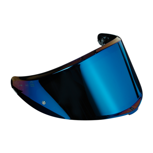 AGV K6 Anti-Scratch Iridium Blue Visor w/Max Pinlock Ready for K6 Helmets
