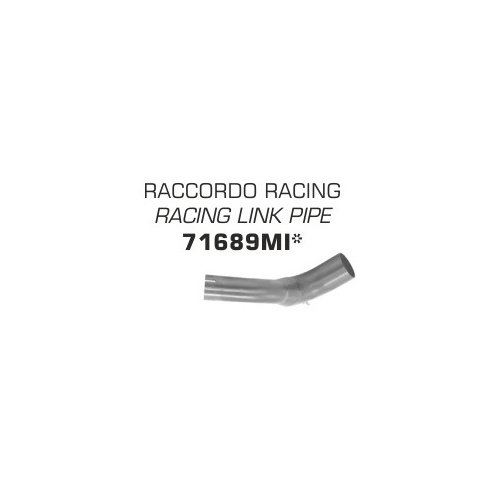 Arrow 71689MI Racing Link Pipe for Benelli TRK 502 17-20