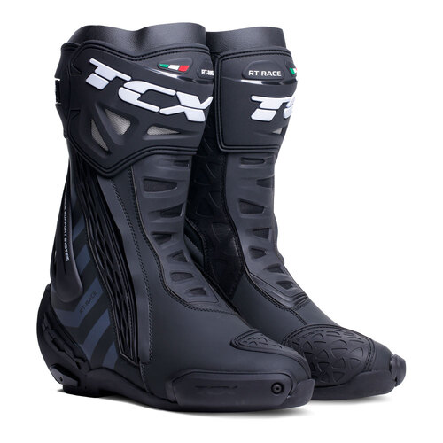 TCX RT-Race Black/Dark Grey Boots [Size:38]