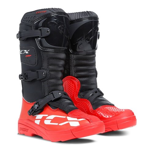 TCX Comp Black/Red Kid Boots [Size:29]