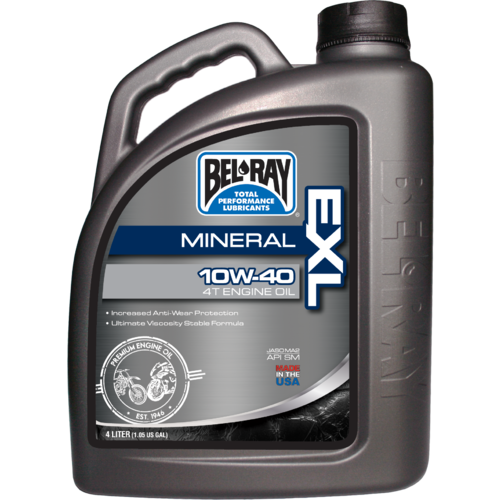 Belray 99090B4LW EXL Mineral 4T Engine Oil 10W-40 4 Litre