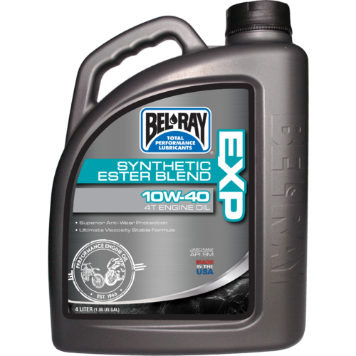 Belray 99120B4LW EXP Synthetic Blend 4T Engine Oil 10W-40 4 Litre