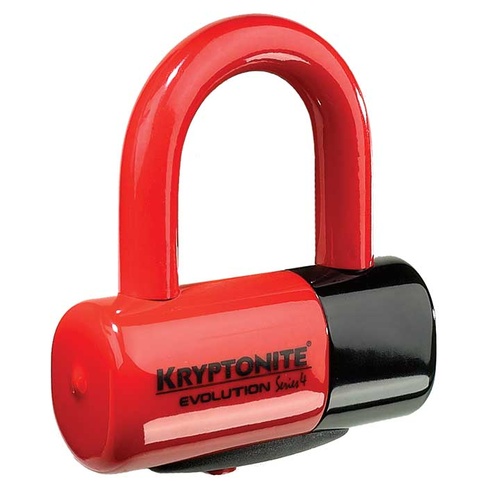 Kryptonite 999621 Evolution Series 4 Disc Lock Red (1T)