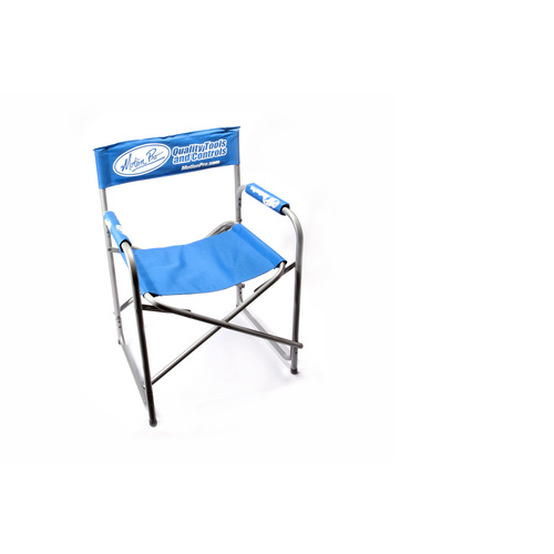Motion Pro White/Blue Pit Chair