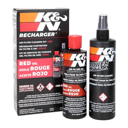 K&N 99-5050 Filter Care Service Kit (Squeeze Red) 