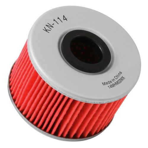 K&N KN-114 Cartridge Oil Filter for Honda TRX/SXS1000 Models 09-20