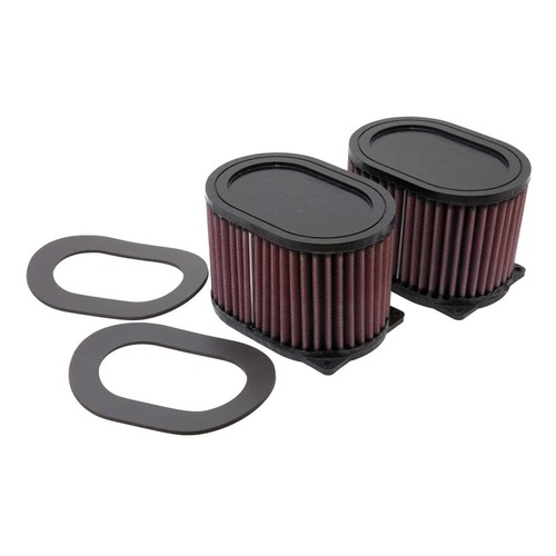 K&N YA-1399 Replacement Air Filter (Includes 2 Filters) for Yamaha XVZ1300 Royal Star 99-13