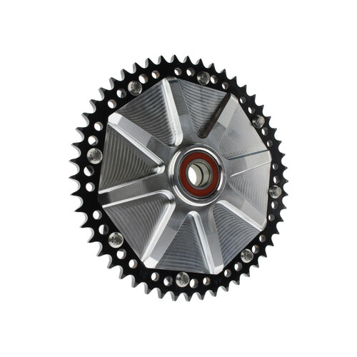 Alloy Art AA-G2CC51-31 Cush Drive Chain Sprocket Kit w/51T Sprocket for Touring 09-Up