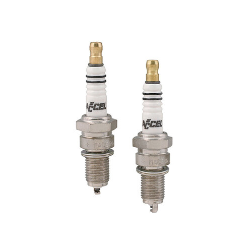Accel ACL-2418 040" Spark Plugs for Twin Cam 99-17/Sportster 86-21/Victory/S&S 124ci Engines