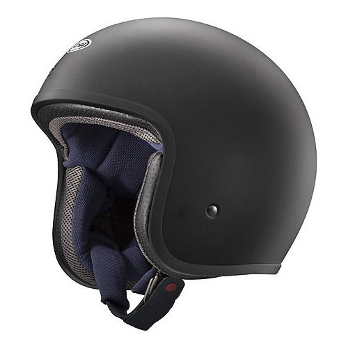 Arai Freeway Classic Rubberised Matte Black Helmet w/No Studs [Size:XS]