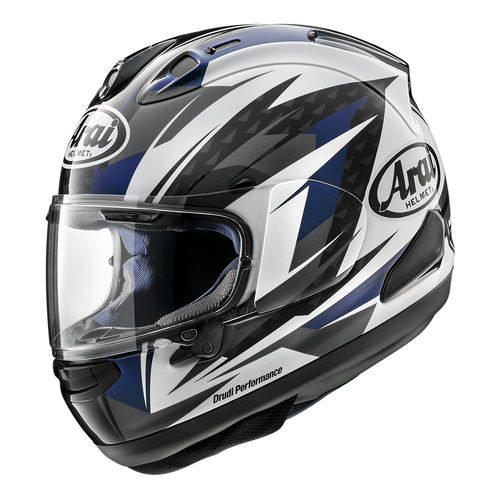 Arai RX-7V EVO Rush Blue Helmet [Size:SM]