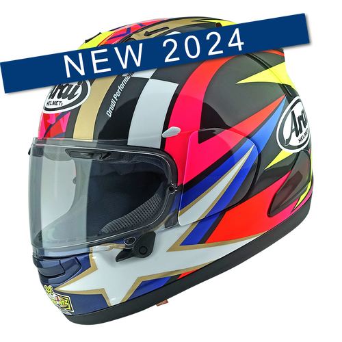 Arai RX-7V EVO Schwantz 30th Anniversary Helmet [Size:XS]