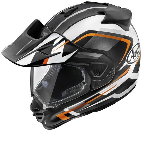 Arai Tour-X5 Discovery Frost Orange Helmet [Size:XS]