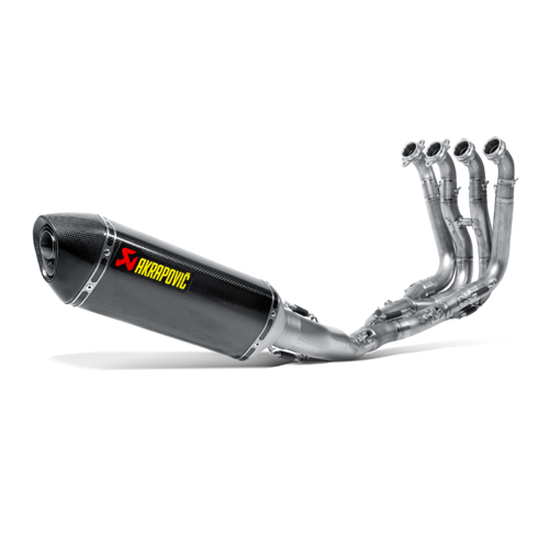 Akrapovic Racing Line Carbon Full Exhaust System w/Carbon End Cap for BMW S 1000 R 14-16