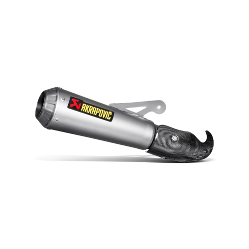 Akrapovic Slip-On Line Titanium Muffler System (Street Legal) w/Titanium End Cap for BMW S 1000 R 14-15/S 1000 RR 10-14