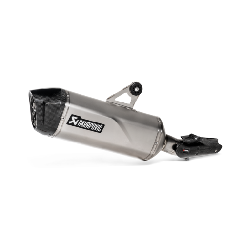 Akrapovic Slip-On Line Titanium Muffler System w/Carbon End Cap for BMW R 1250 GS/Adventure 2019