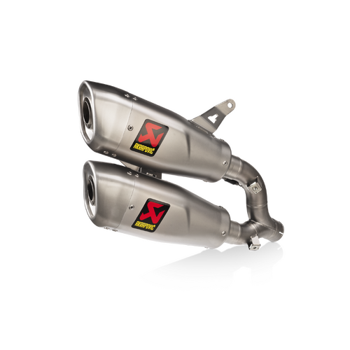 Akrapovic Slip-On Line Titanium Muffler System for Ducati Monster 21-23