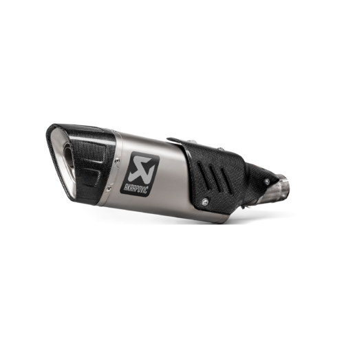 Akrapovic Slip-On Line Titanium Muffler System w/Carbon End Cap & Heat Shield for Honda CB 1000 R 18-20